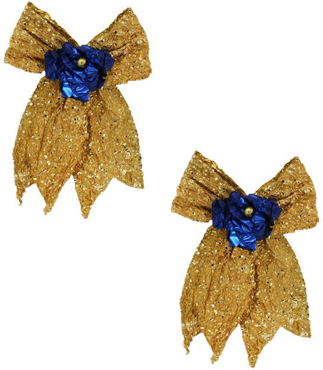 Marhome Weihnachtliche Figur Bogen Gold Höhe 26cm