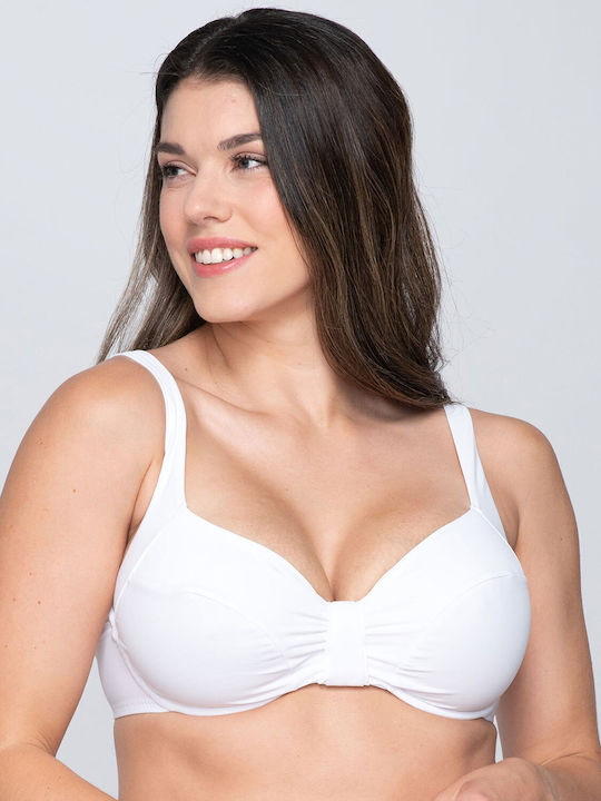 Luna Bikini Σουτιέν Λευκό