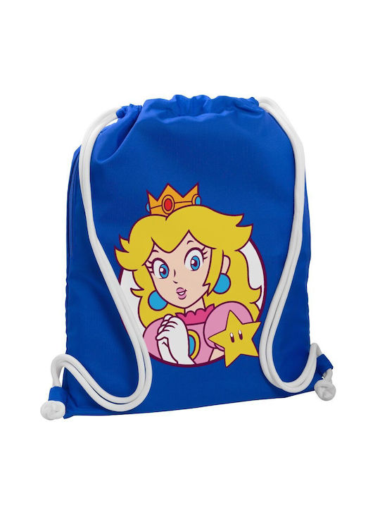 Koupakoupa Princess Peach Geantă Înapoi Sala de sport Albastru