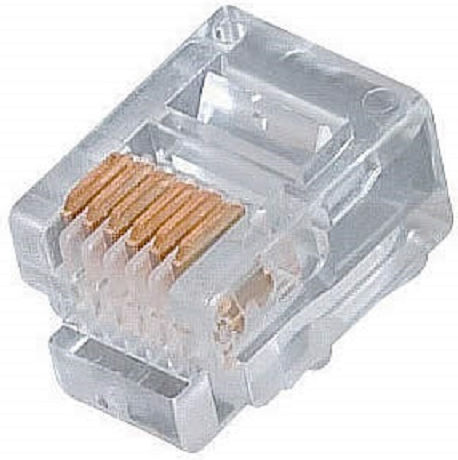 RJ11 Stecker Tel. 6/6 100 Stück Digitus