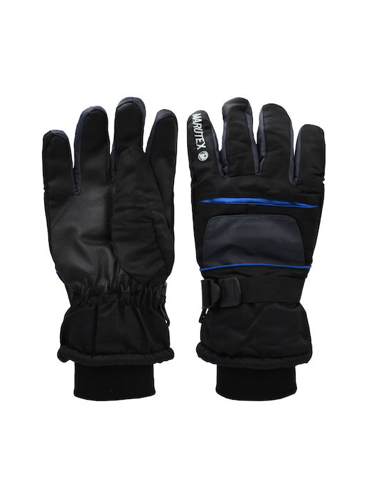 Brims and Trims Ανδρικά Γάντια Σκι & Snowboard Μαύρα