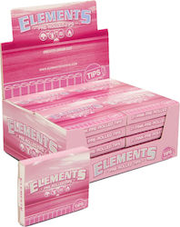 Elements Τζιβάνες Tips Pre-rolled 18mm Ροζ 20τμχ