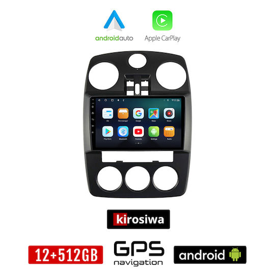 Kirosiwa Ηχοσύστημα Αυτοκινήτου Chrysler PT Cruiser 2005-2010 (Bluetooth/USB/AUX/WiFi/GPS/Apple-Carplay/Android-Auto) με Οθόνη Αφής 9"