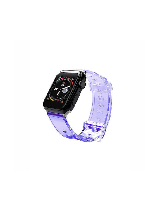 Watch All Curea Silicon Multicolor (Apple Watch 42/44/45mm - Ceas Apple 42/44/45mm)