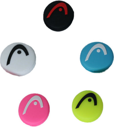 Head Pro Damp 285824 Tennis Racket Vibration Dampener in Yellow Color 2pcs