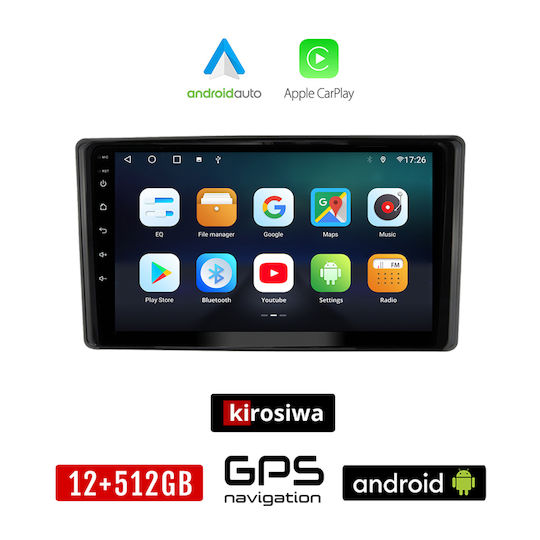 Kirosiwa Ηχοσύστημα Αυτοκινήτου για Toyota Raize 2020+ (Bluetooth/USB/WiFi/GPS/Apple-Carplay/Android-Auto) με Οθόνη Αφής 10"