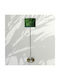 Oxygen Green Ethnic Φωτιστικό Δαπέδου Υ155xΜ1.55εκ. με Ντουί για Λαμπτήρα E27 Πράσινο