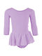 Dansport Kids Dance Bodysuit Purple