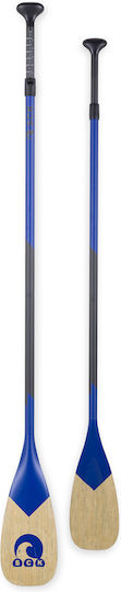 Adjustable SUP Paddle 160-215cm Full Carbon Bamboo Blade – Onyx Sck