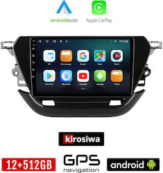 Kirosiwa Car-Audiosystem für Opel Corsa 2021+ (Bluetooth/USB/AUX/WiFi/GPS/Apple-Carplay/Android-Auto) mit Touchscreen 9"