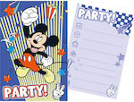 Javoli Invitation Mickey 1pcs