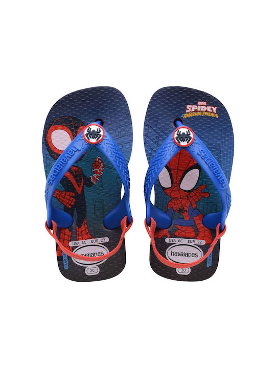 Havaianas Kinder Flip-Flops Junge Baby Marvel Spidey Rubinrot