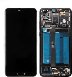 Οθόνη με Πλαίσιο για Huawei P20 (Μαύρο) Οθόνη με Πλαίσιο για Huawei P20 (Μαύρο)
