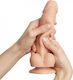 Realistischer Dildo Sliding Skin Vanilla M