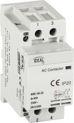 Contactor Kmc 40a 230v 2no Ideal