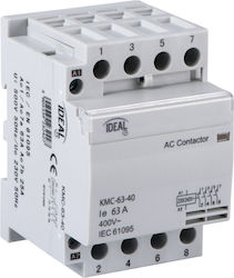 Contactor Kmc 63a 230v 4no Ideal