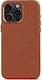 Decoded Back Cover Δερμάτινο / Σιλικόνης Γκρι (iPhone 15 Pro)