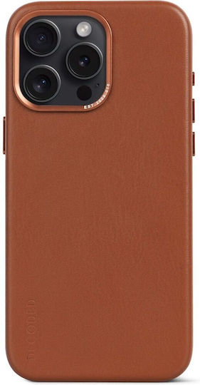 Decoded Back Cover Δερμάτινο / Σιλικόνης Γκρι (iPhone 15 Pro)