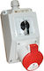 Spamel Tetrapolar Plug de alimentare de comutare 400V 32A
