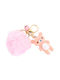 Pink Teddy Bear Keychain