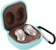 Anti-cădere siliconic pentru căști de protecție pentru căști cu cască de protecție pentru căști Samsung Galaxy Buds Live Buds2 Buds Pro Buds2 Pro Mint Green