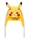 Pokemon Pikachu Trapper Παιδικό Σκουφάκι Υφασμάτινο Κίτρινο