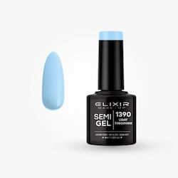 Elixir Semi-Gel-Permanent-Nagellack 1390 Helltürkis 8ml