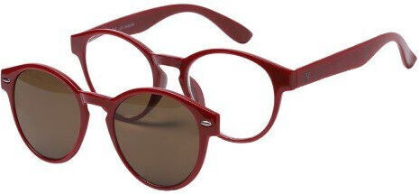 Apel Visual Care 3013 Burgundy Γυαλιά Πρεσβυωπίας Μπορντό Μαγνητικό Clip On Ηλίου & Θήκη +1.50 1 Τεμάχιο