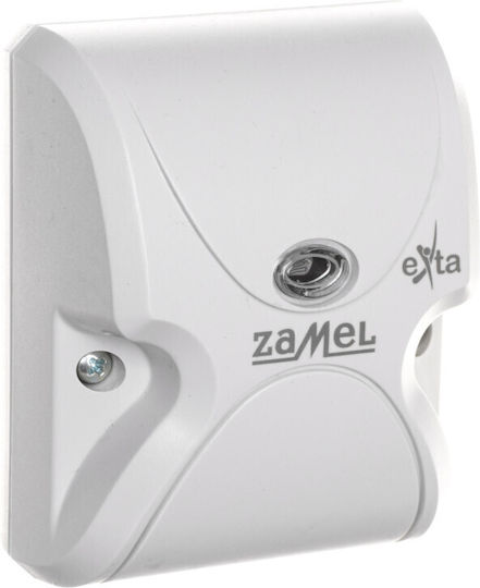 Zamel Comutator De Perete Electric Montat Pe Perete Senzor De Mișcare Alb