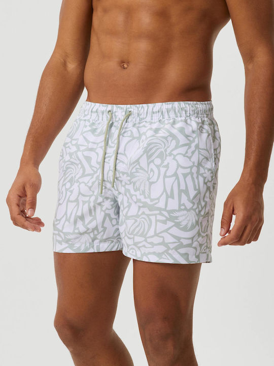 Björn Borg Men's Swimwear Shorts Yellow with Patterns