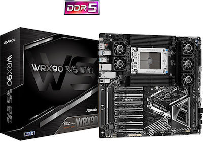 ASRock WRX90 WS Evo Placă de bază SSI EEB cu AMD TR5 Socket