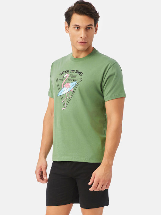 Minerva Flamingo Verde
