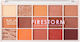 MUA 15 Shade Παλέτα με Σκιές Ματιών σε Στερεή Μορφή Firestorm 12gr