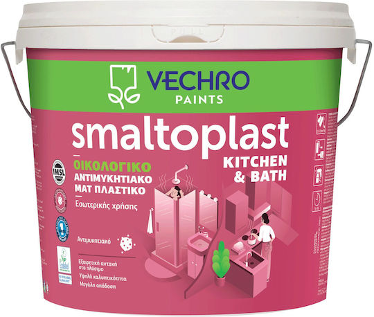 Vechro Smaltoplast Kitchen Plastik Farbe für Innenbereich Verwendung Πλαστικό Χρώμα Οικολογικό 3Es