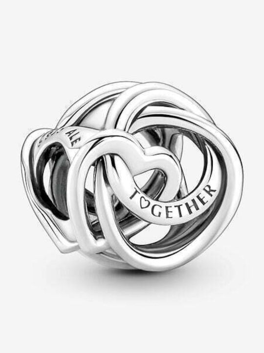 Pandora Charm Καρδιά από Ασήμι