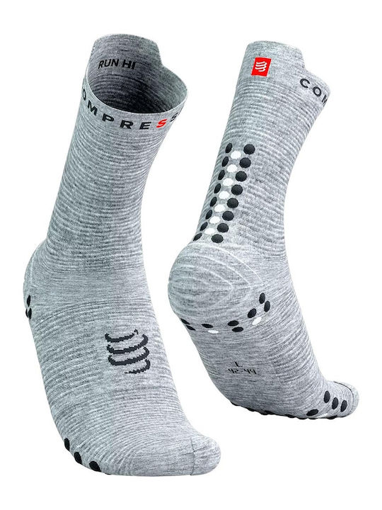 Compressport Racing Running Κάλτσες Γκρι 1 Ζεύγος