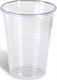 Intertan Disposable Cup Plastic Transparent 250ml 50pcs
