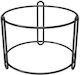 Squillo Μεταλλικό Buffet Riser Στοιβαζόμενο Φ23x15h Μαύρο Ματ