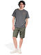 CAT Men's Shorts Cargo Green