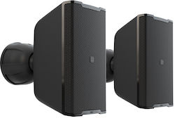 LD Systems Επιτοίχια Ηχεία 30W (Ζεύγος) Μαύρα DQOR3B