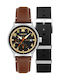 Avi-8 Av-4101-0b Ceas Barbati Hawker Hurricane Mckellar Dual Time 44mm 5atm
