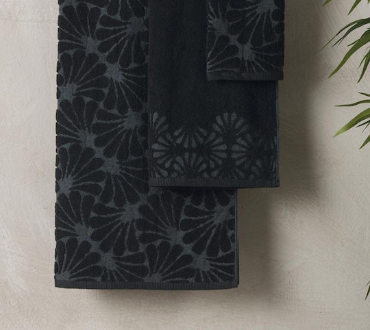 Kentia Facecloth Pika 50x90cm Black Weight 550gr/m²
