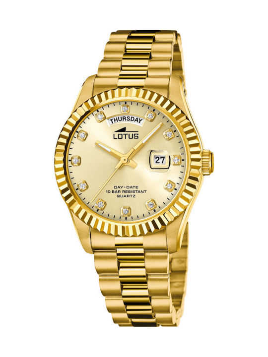 Lotus Watches Ceas Barbati 41mm Baterie cu Brăț...