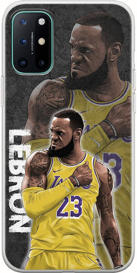 Nba Stars Lebron James Задна корица Силикон Многоцветен (OnePlus 8T)