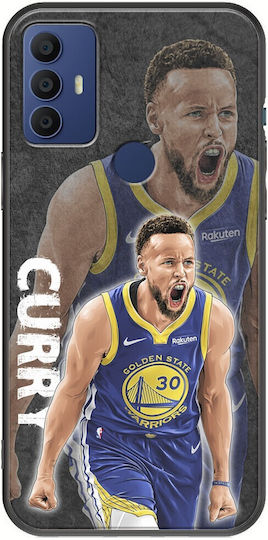 Nba Stars Stephen Curry Back Cover Silicone Multicolour (TCL 306 / 305 / 30 SE / 30E)