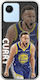 Nba Stars - Stephen Curry Задна корица Силикон Многоцветен (Realme Narzo 50i Prime)