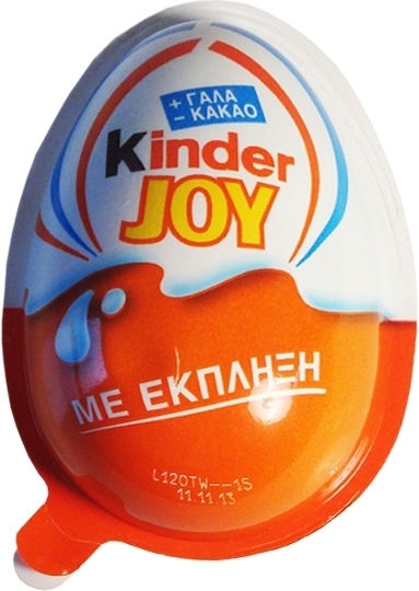 Kinder Joy Σοκολατένιο Αυγό Γάλακτος Με Κρέμα Γάλακτος & Κακάο 20gr