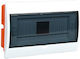Elektro Plast Walled 12-Elements Fuse Box with 1 Row W311xH210xD74mm