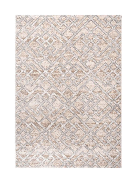 Estia Rug Rectangular Beige