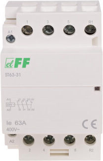 F&F Buton de comutare cu releu 230V 63A